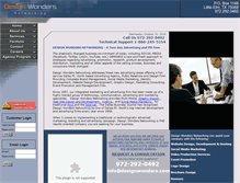 Tablet Screenshot of designwonders.com